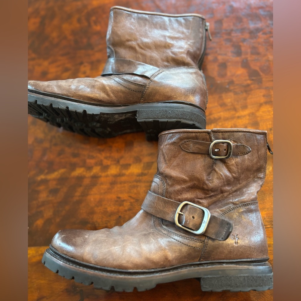Frye Brown Leather Boots